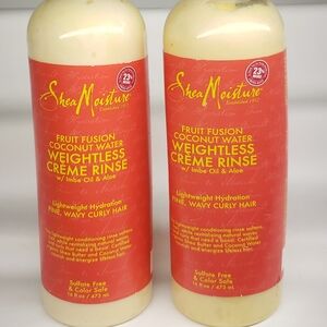 Shea Moisture Red and Cream Hair Conditioner